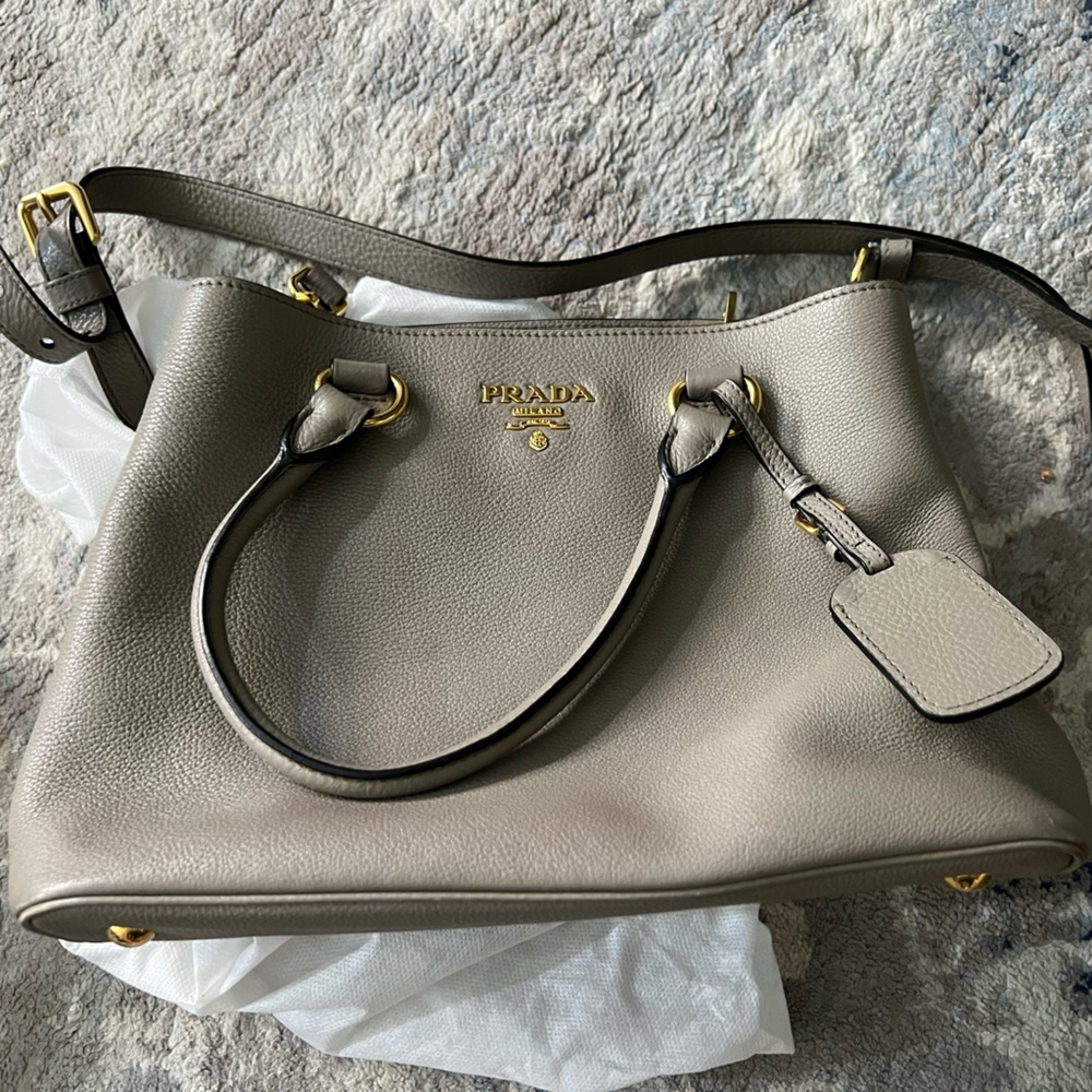 Prada saffiano leather handbag